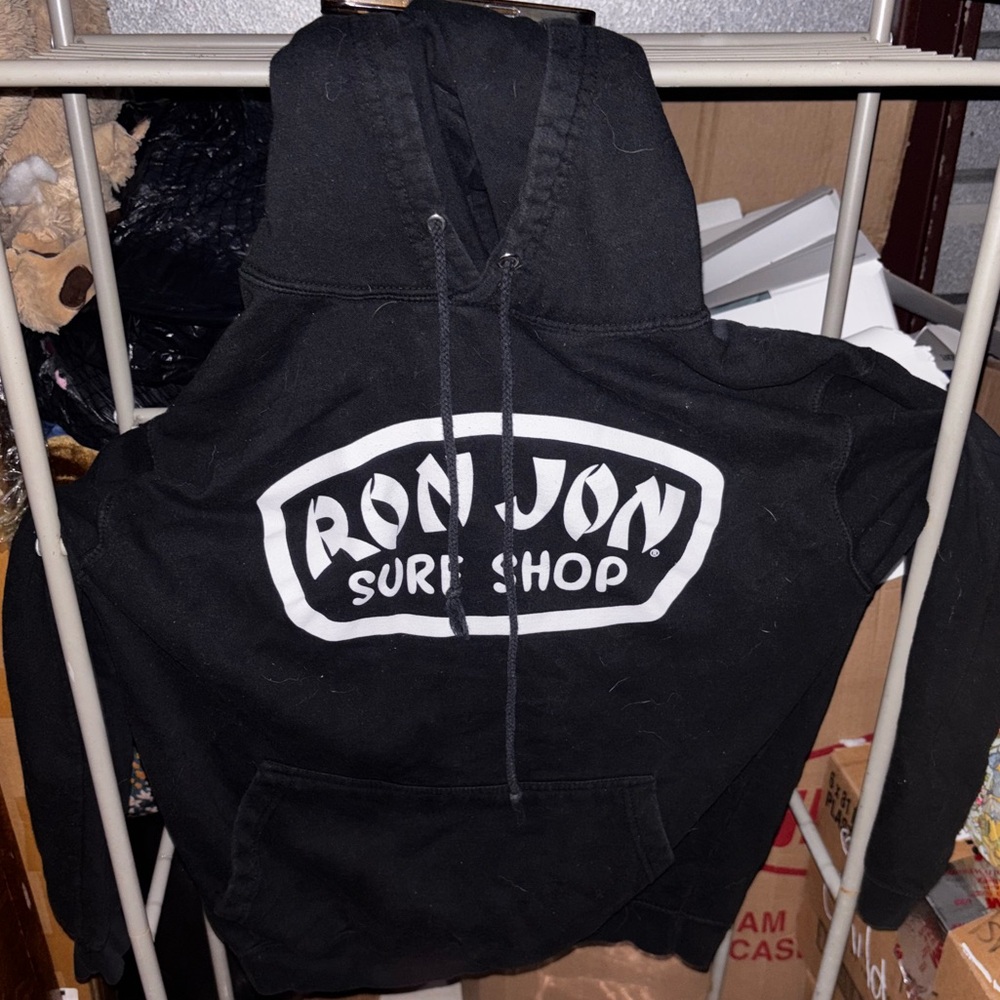 Ron Jon Black Surf Shop Hoodie